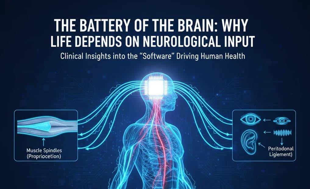 The Battery of the Brain: Why Life Depends on Neurological Input