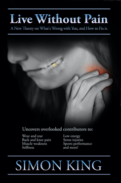 Live Without Pain book cover by Simon King